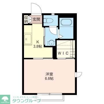 HIROコートの物件間取画像