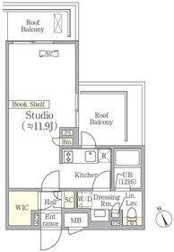 OZIO西荻窪IIの物件間取画像