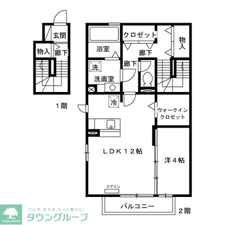 花水木 FGの物件間取画像