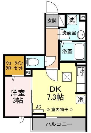パレス国分寺の物件間取画像