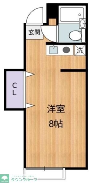諸星荘の物件間取画像