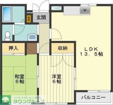 アピアIIの物件間取画像