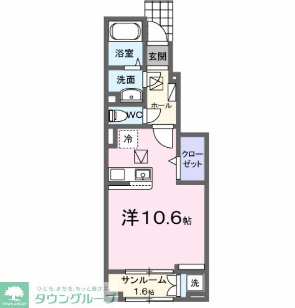 パフュームIの物件間取画像