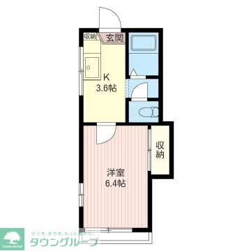 グランメールの物件間取画像