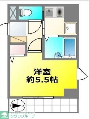 コアパレス常葉6の物件間取画像