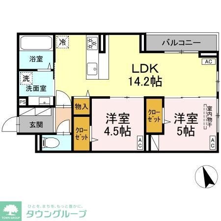 D-PRECIOUS武蔵野の物件間取画像