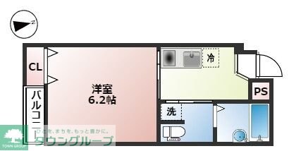 アップルパイONEの物件間取画像