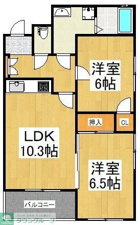 NSビルの物件間取画像