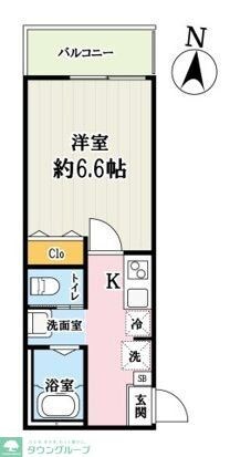 アペリティフ久米川の物件間取画像