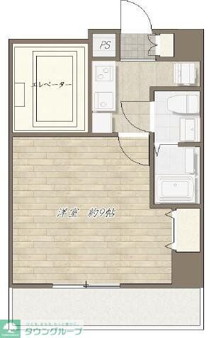 第5荒野ビルの物件間取画像