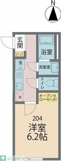 カインドネス小平の物件間取画像