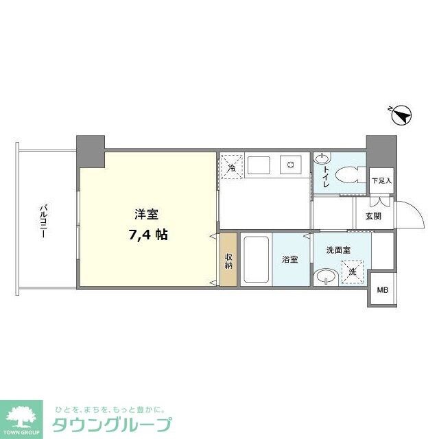 RESPECT THREEの物件間取画像