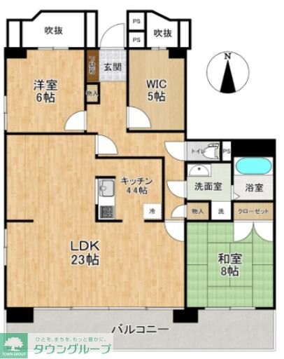 メゾンドール萩の物件間取画像