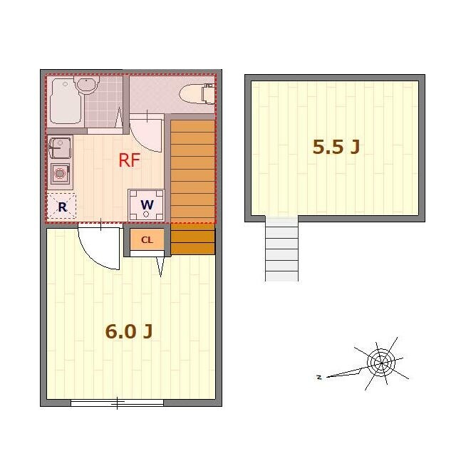 バーミープレイス国分寺(バーミープレイスコクブンジ)の物件間取画像