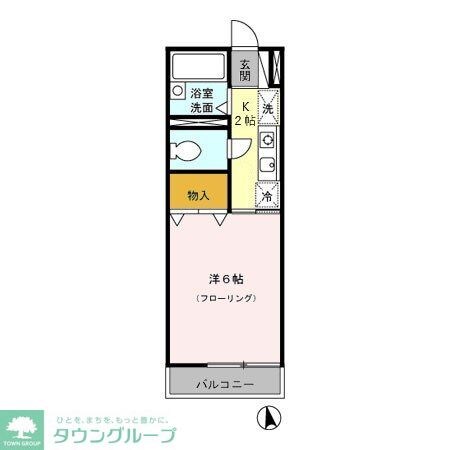 メゾンブランシユの物件間取画像