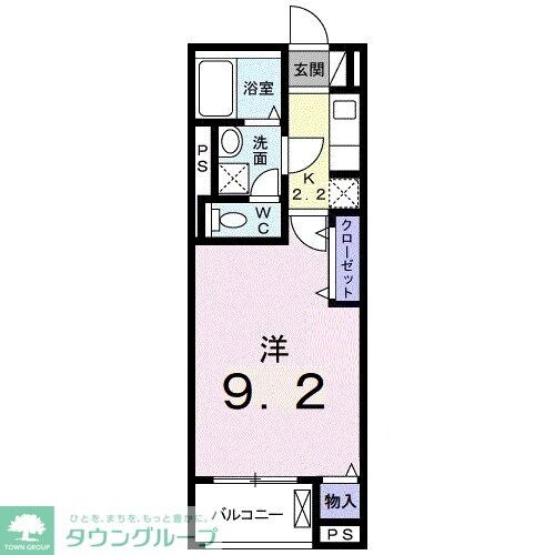 パフュームIIIの物件間取画像