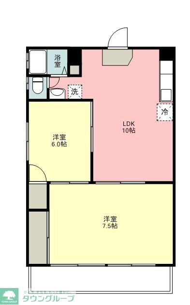 健生ビルの物件間取画像