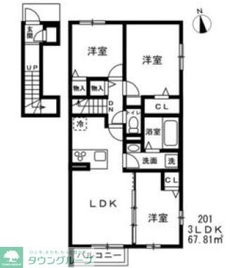 (仮称)西東京市中町新築の物件間取画像