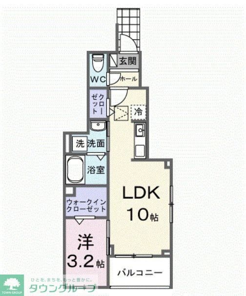 ピースフルIIIの物件間取画像