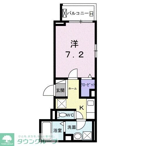 エルグ2の物件間取画像