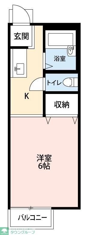 オークヴィラの物件間取画像