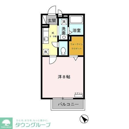 グリーンベールの物件間取画像