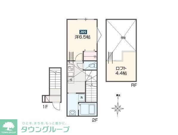 del Cielo小平の物件間取画像