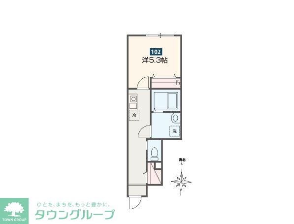 del Cielo小平の物件間取画像