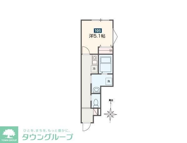 del Cielo小平の物件間取画像