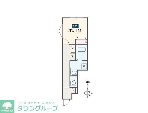 del Cielo小平の物件間取画像