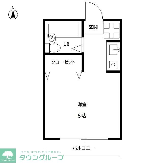 グリーンコーポの物件間取画像