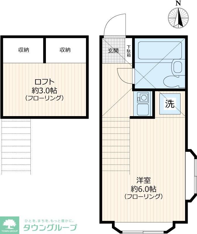 Papa’s Mama’sの物件間取画像