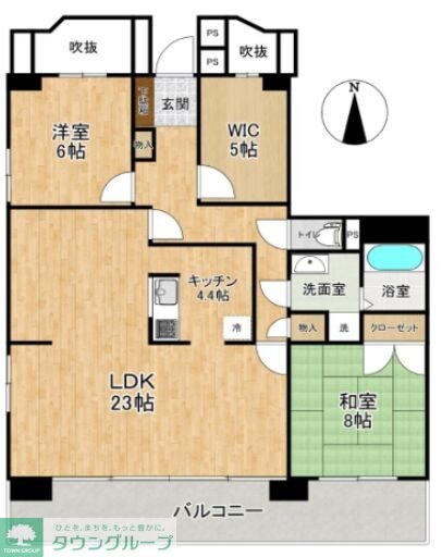 メゾンドール萩の物件間取画像