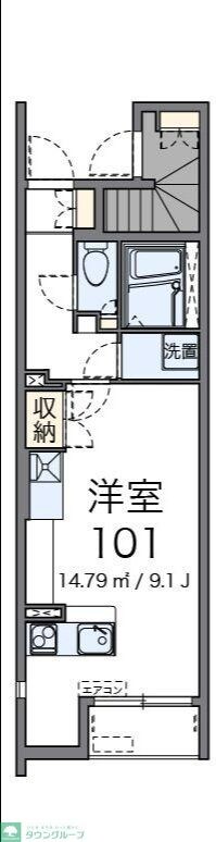 レオネクスト栄町記念公園の物件間取画像