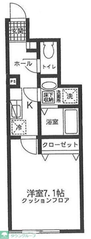 ネオス吉祥寺の物件間取画像