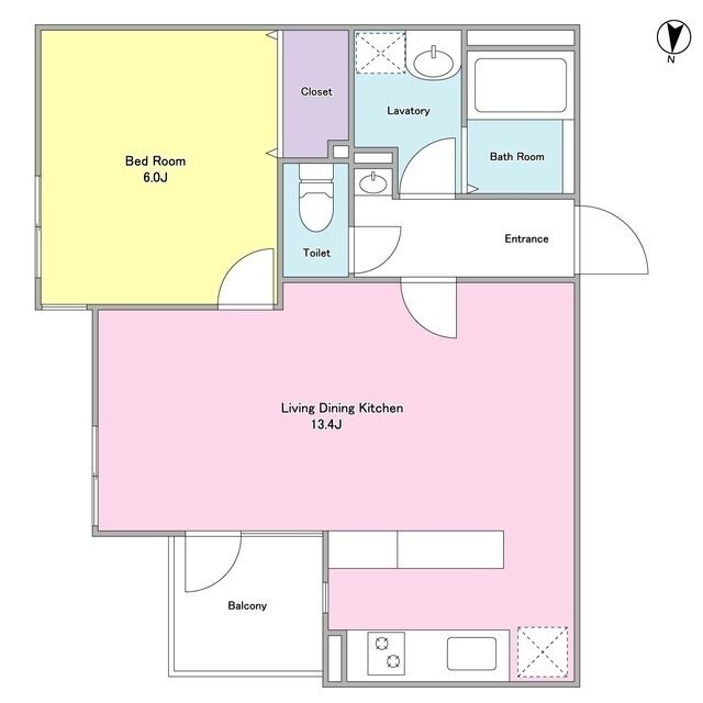 LAPiS三鷹の物件間取画像