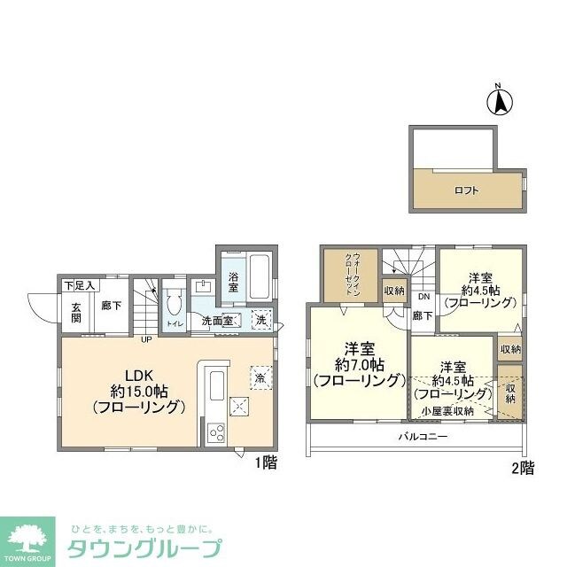 Kolet富士見ヶ丘#03の物件間取画像