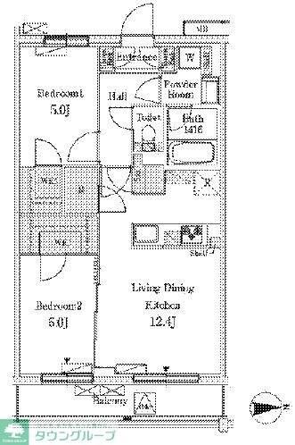 テラス上石神井ウエストの物件間取画像