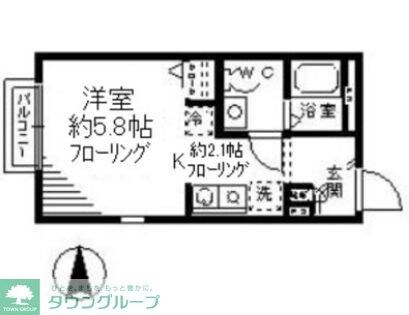ベルファミーユの物件間取画像