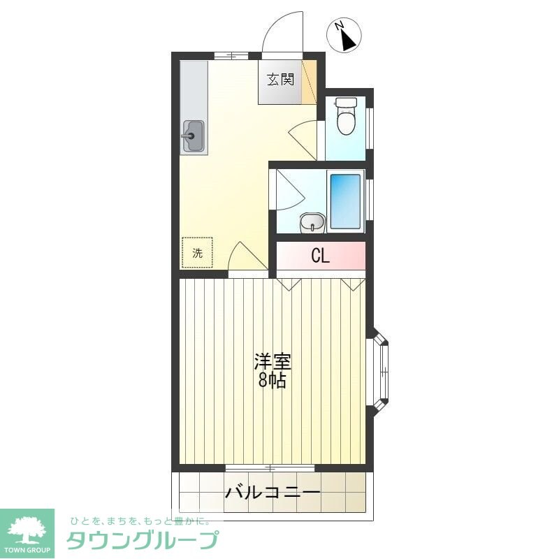 グリーン連蔵寺の物件間取画像