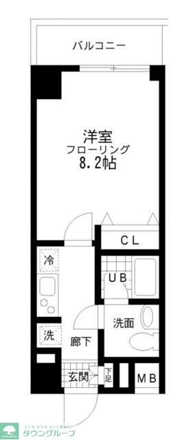 レジディア桜上水の物件間取画像