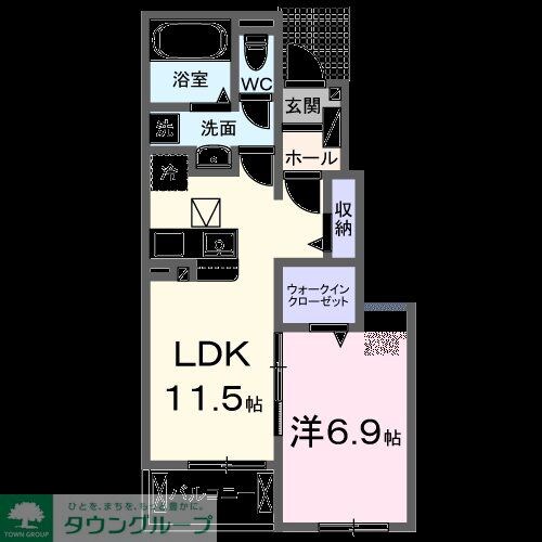 ネオブライツIIの物件間取画像