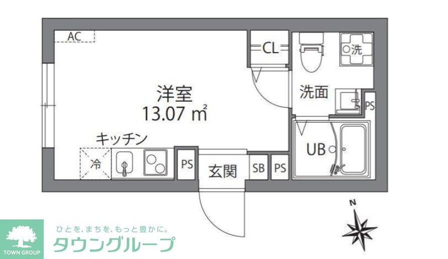グレンジフォード高円寺南の物件間取画像