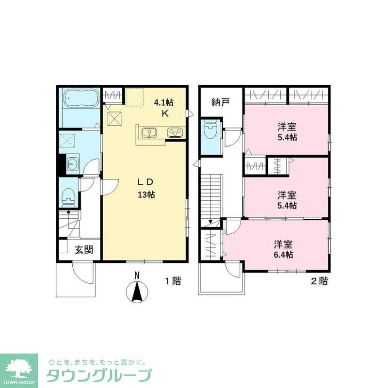 光町2丁目戸建の物件間取画像