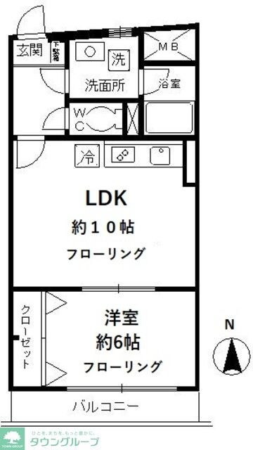 ローズガーデンの物件間取画像