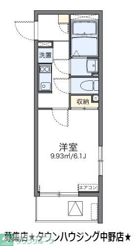 レオネクストアップルコートの物件間取画像