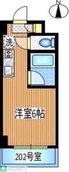 ラフィーネひばりヶ丘の物件間取画像