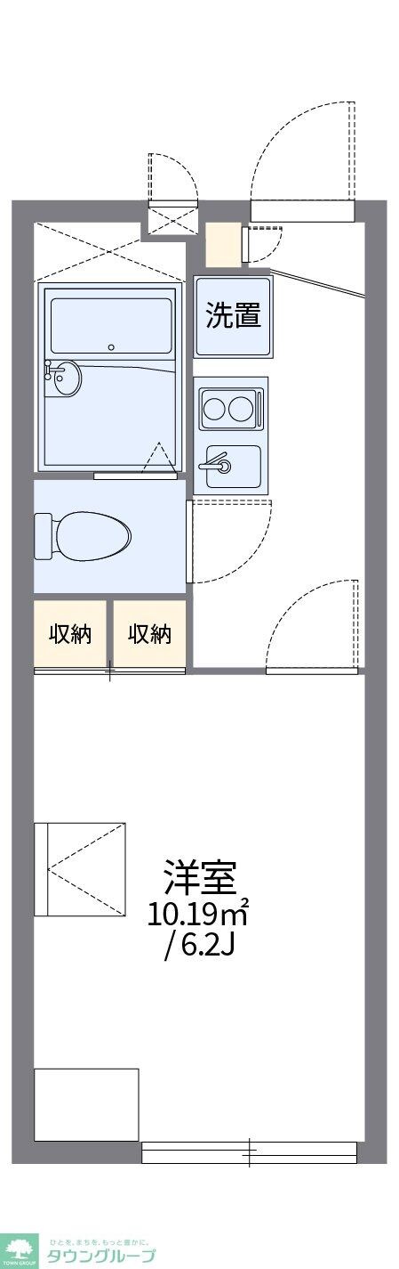 レオパレスVIALACTEAの物件間取画像