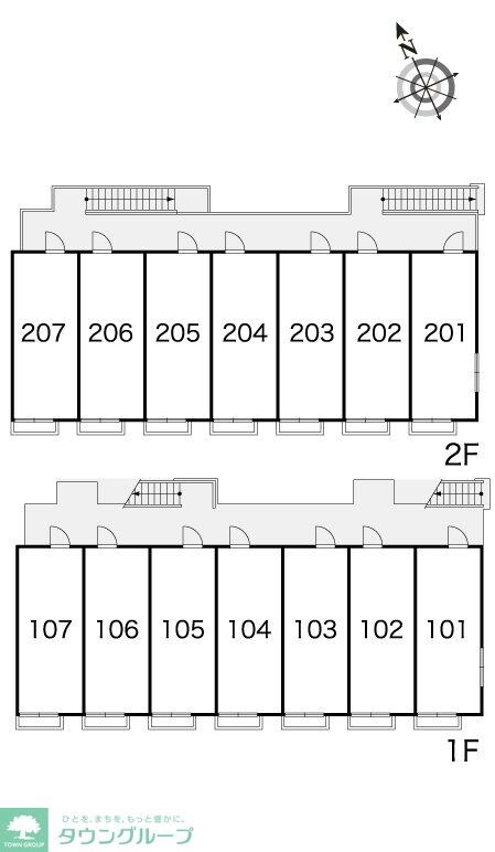 レオパレスリバーサイド染地の物件内観写真