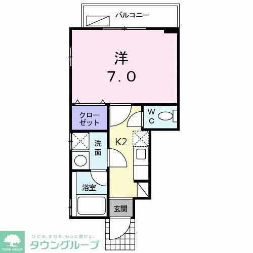 けんたく三生の物件間取画像